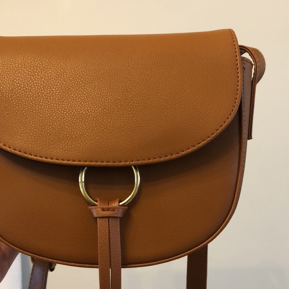 Leather satchel